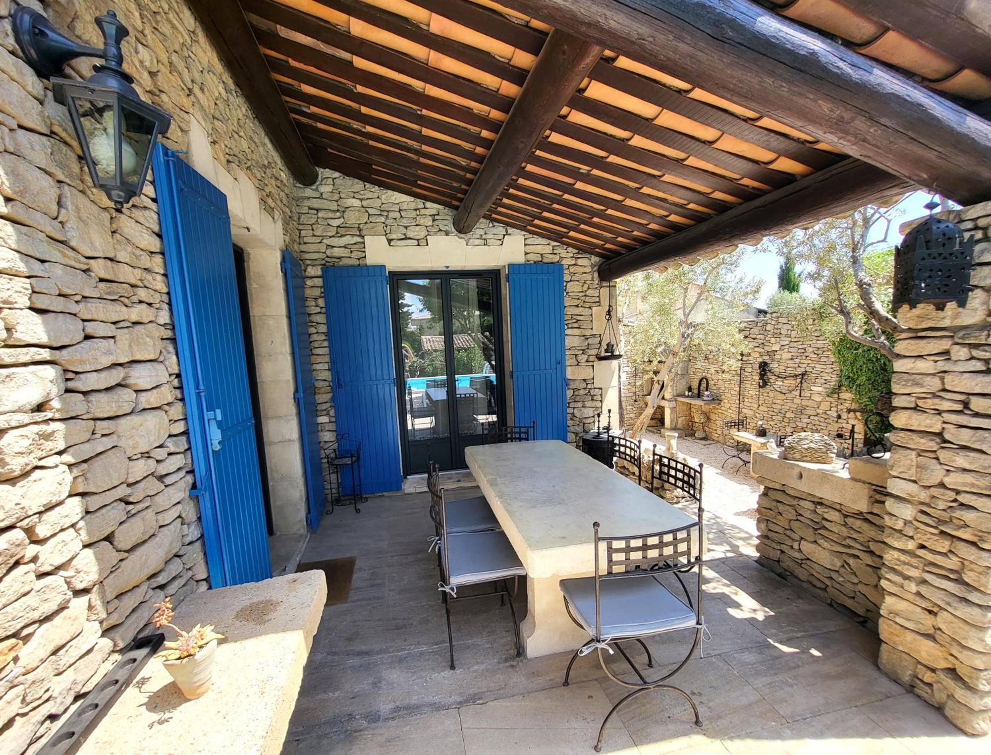 "La Massette Du Cheval Blanc" Villa De Caractere En Pierre L'Isle-sur-la-Sorgue Bagian luar foto