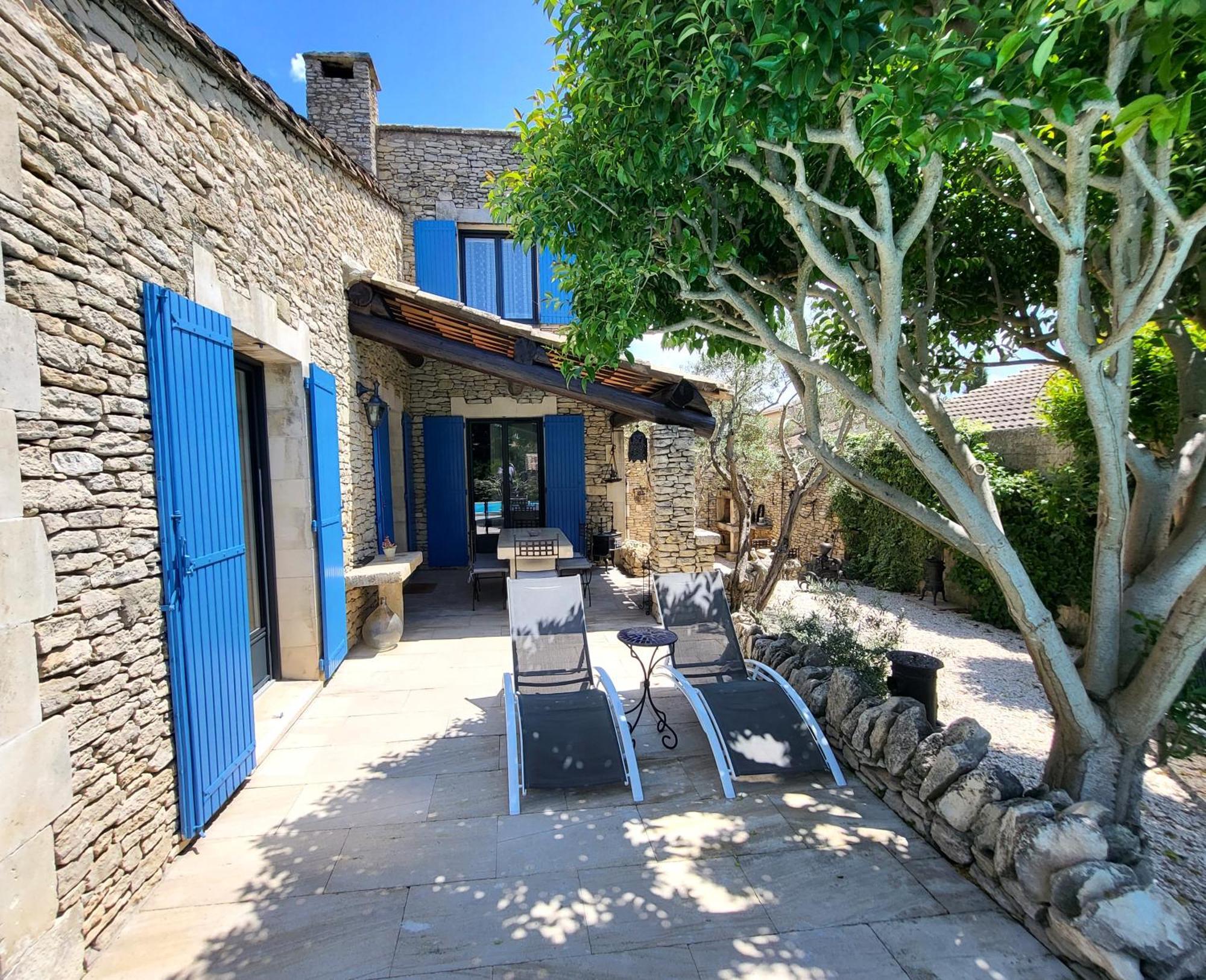 "La Massette Du Cheval Blanc" Villa De Caractere En Pierre L'Isle-sur-la-Sorgue Bagian luar foto