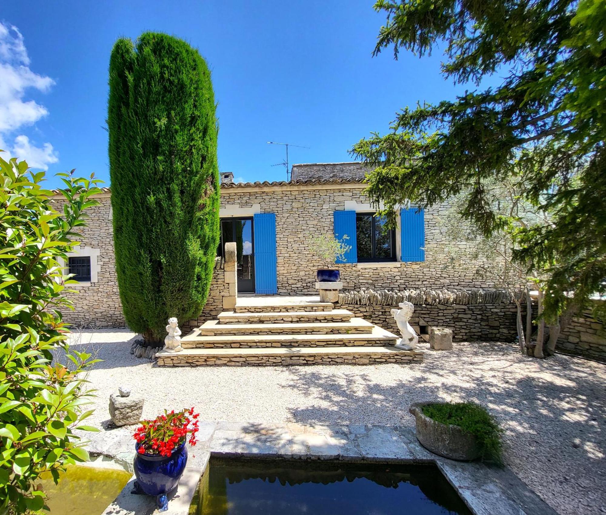 "La Massette Du Cheval Blanc" Villa De Caractere En Pierre L'Isle-sur-la-Sorgue Bagian luar foto